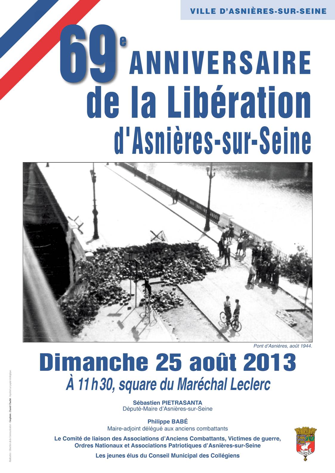 Libération d'Asnières 2013